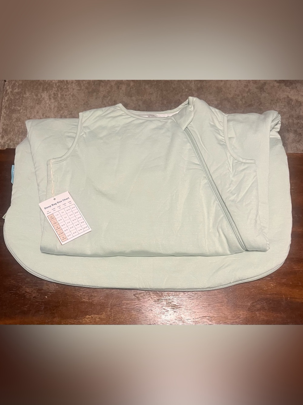 Luxe Dream Sleep 15-24 M Light Green Baby Sleep Sack Swaddle